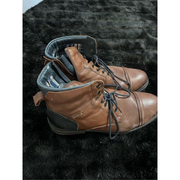 Pikolinos YORK Lace-up boots with zip inside leather 44 11 - Picture 1 of 4